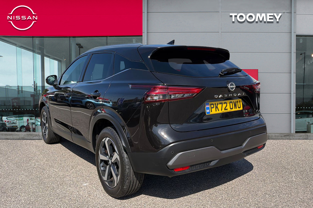 Nissan Qashqai 1.3 Dig T Mhev N Connecta Suv Hybrid Ma PK72OWU Black #3