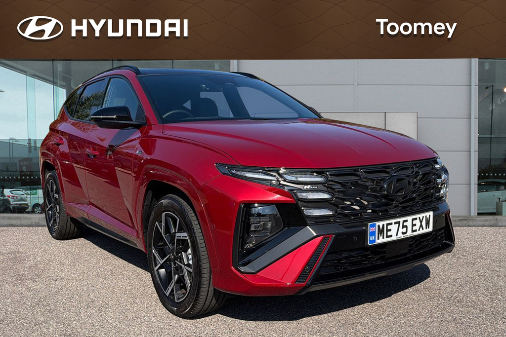 Hyundai Tucson 1.6T N Line S Suv Hybrid Red