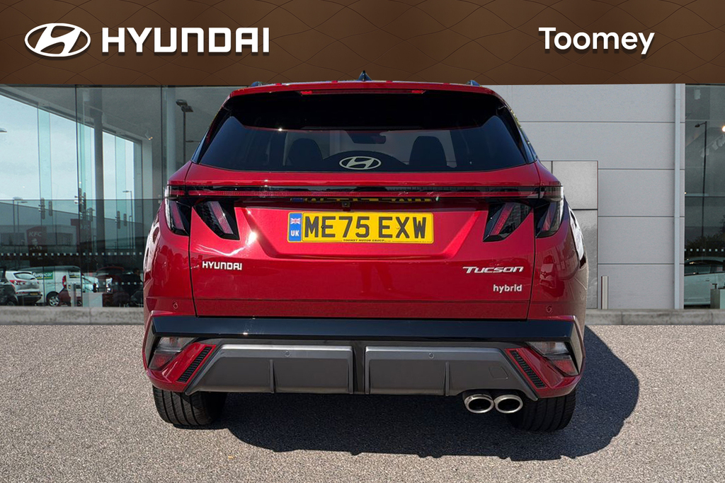 Hyundai Tucson 1.6T N Line S Suv Hybrid ME75EXW Red #6
