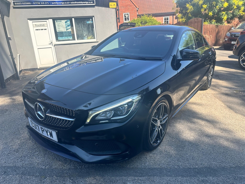 Mercedes-Benz CLA Class Saloon 1.6 Cla180 Sport Coupe Euro 6 Ss 20 Black #7