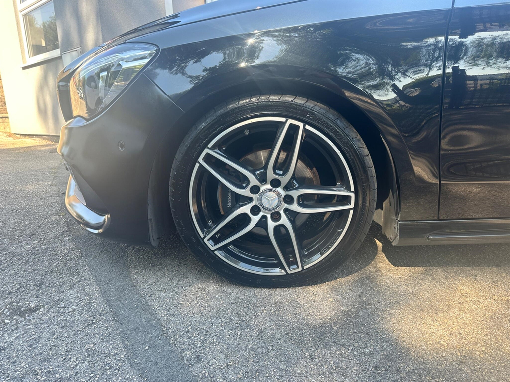 Mercedes-Benz CLA Class Saloon 1.6 Cla180 Sport Coupe Euro 6 Ss 20 Black #37