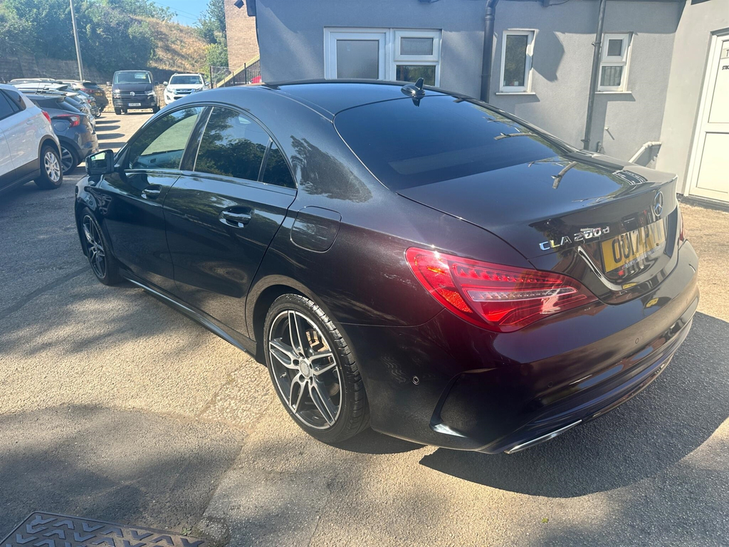 Mercedes-Benz CLA Class Saloon 1.6 Cla180 Sport Coupe Euro 6 Ss 20 Black #8