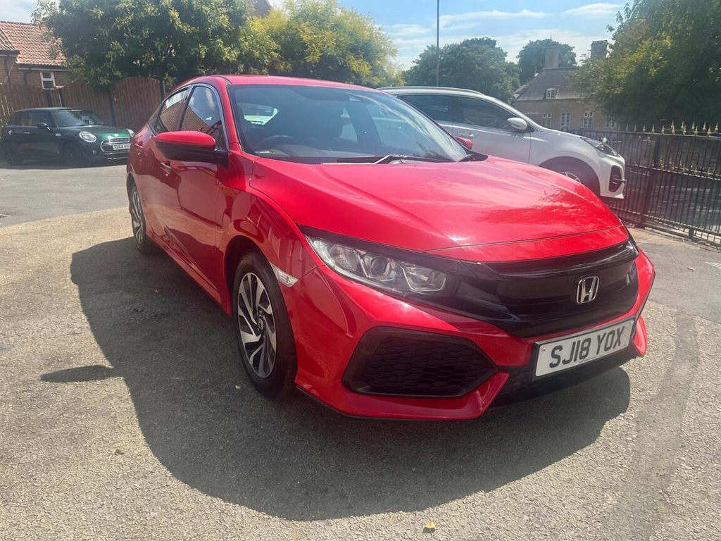 Honda Civic 1.0 Vtec Turbo Se Euro 6 Ss Red #5