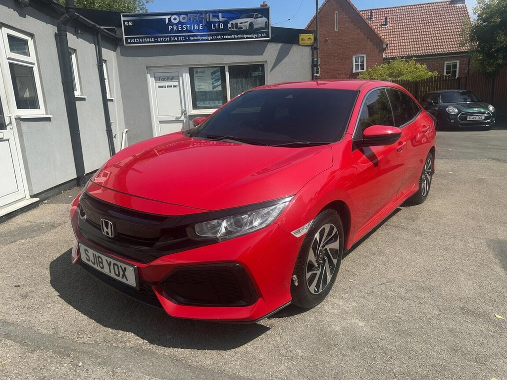 Honda Civic 1.0 Vtec Turbo Se Euro 6 Ss Red #3