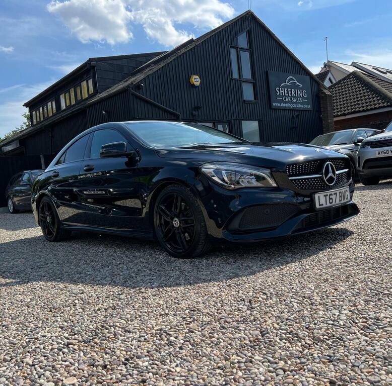 Mercedes-Benz CLA Class 2.1 Cla220d Amg Line Coupe 7G-dct Euro 6 Ss Black