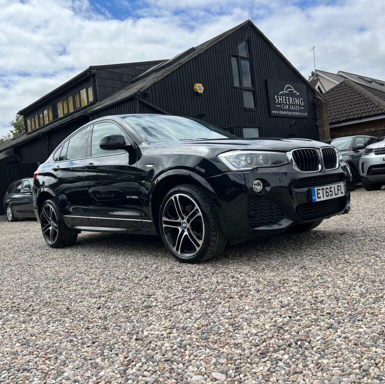 BMW X4 2.0 20D M Sport Xdrive Euro 6 Ss Black