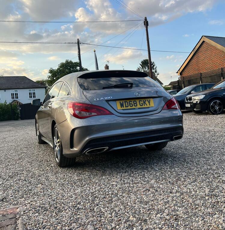 Mercedes-Benz CLA Class 180 Amg Line Shooting Brake 7G-dct Euro Black #8