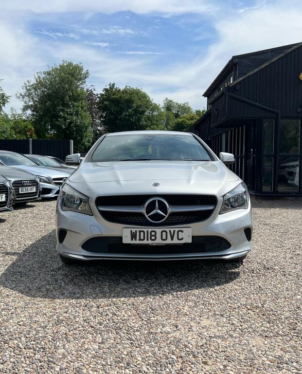Mercedes-Benz CLA Class 1.6 Cla180 Sport Coupe 7G-dct Euro 6 Ss Silver #2
