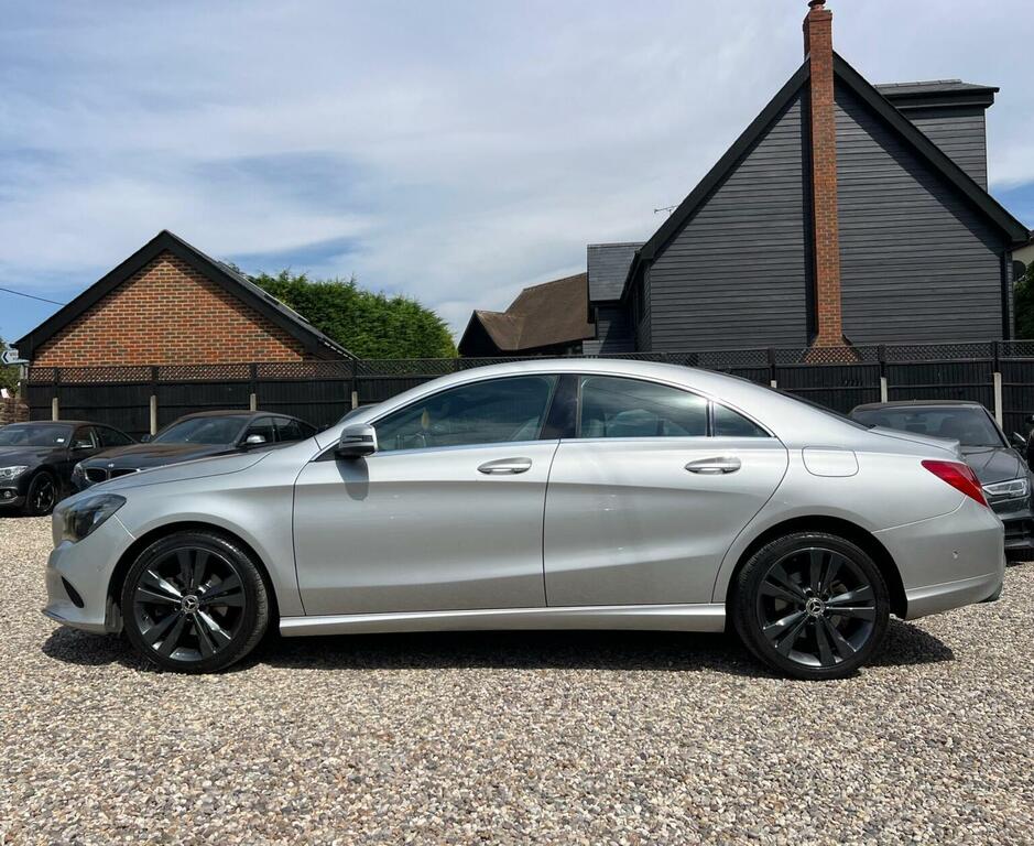 Mercedes-Benz CLA Class 1.6 Cla180 Sport Coupe 7G-dct Euro 6 Ss Silver #4