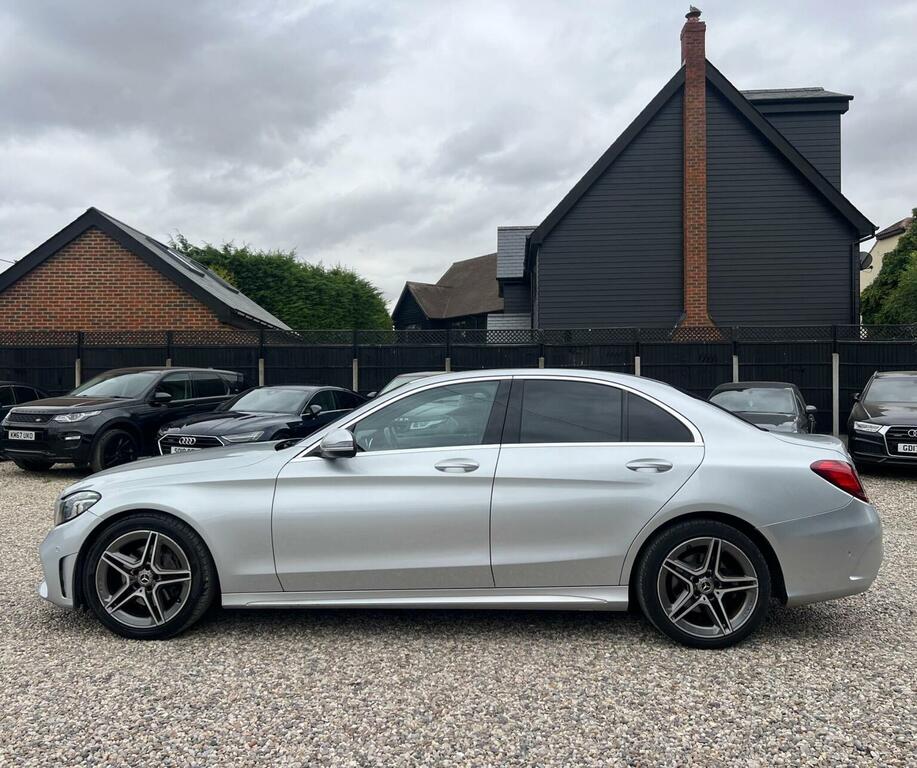 Mercedes-Benz C Class 2.0 C220d Amg Line G-tronic Euro 6 Ss Silver #4