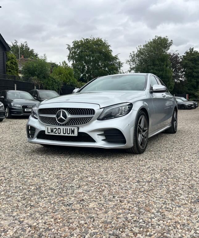 Mercedes-Benz C Class 2.0 C220d Amg Line G-tronic Euro 6 Ss Silver #2