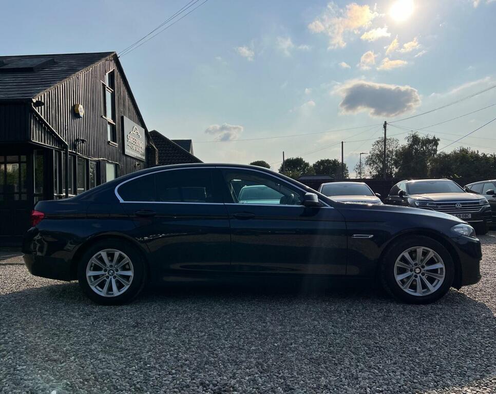 BMW 5 Series M Sport White #7