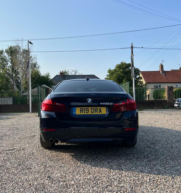 BMW 5 Series M Sport White #9