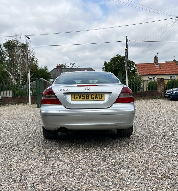 Mercedes-Benz CLK Coupe Silver #7
