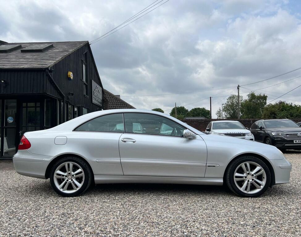 Mercedes-Benz CLK Coupe Silver #5
