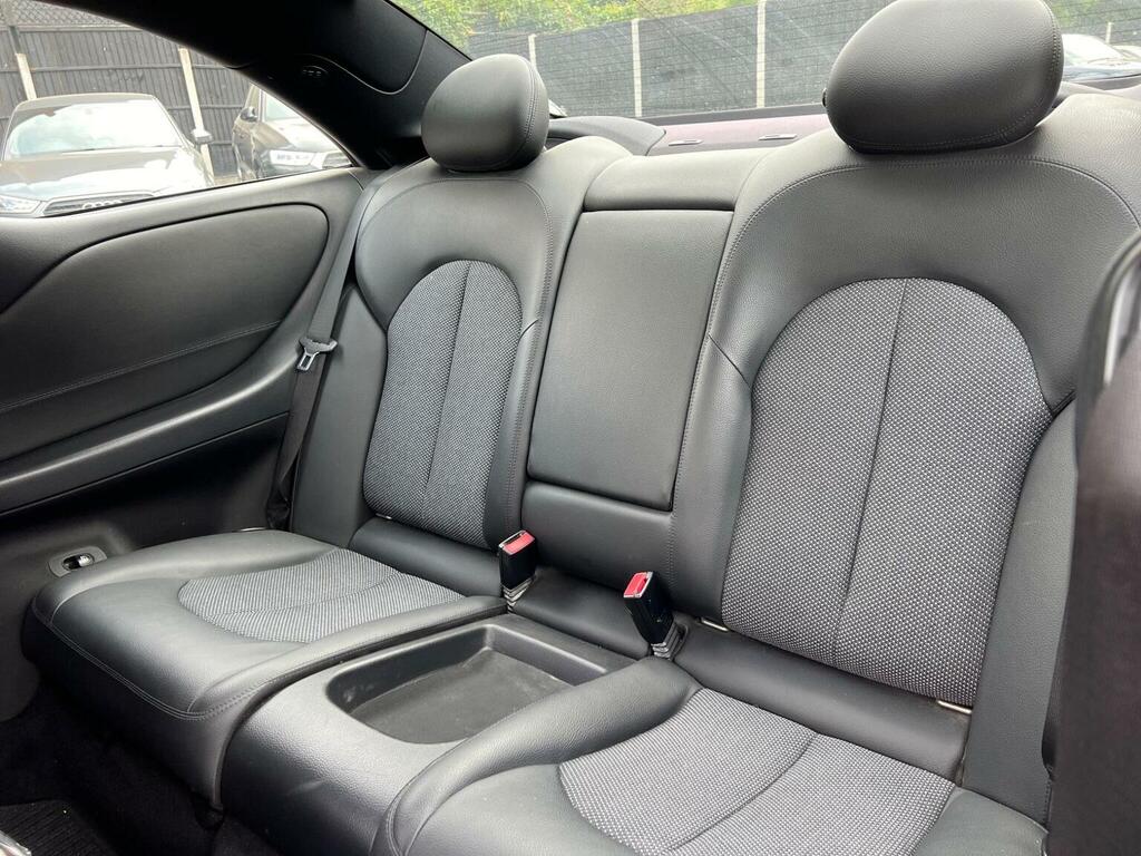 Mercedes-Benz CLK Coupe Silver #14
