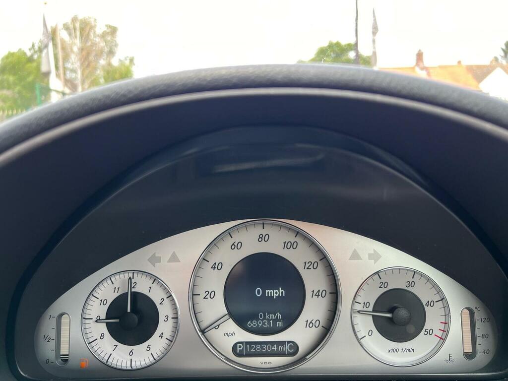 Mercedes-Benz CLK Coupe Silver #12