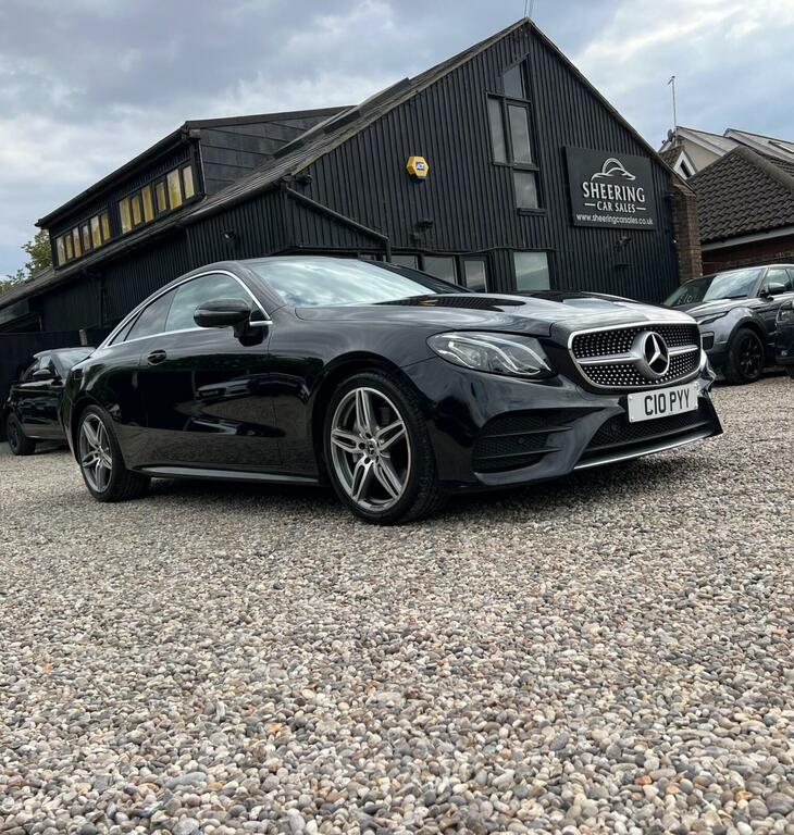 Mercedes-Benz E Class 2.0 E220d Amg Line G-tronic Euro 6 Ss Black