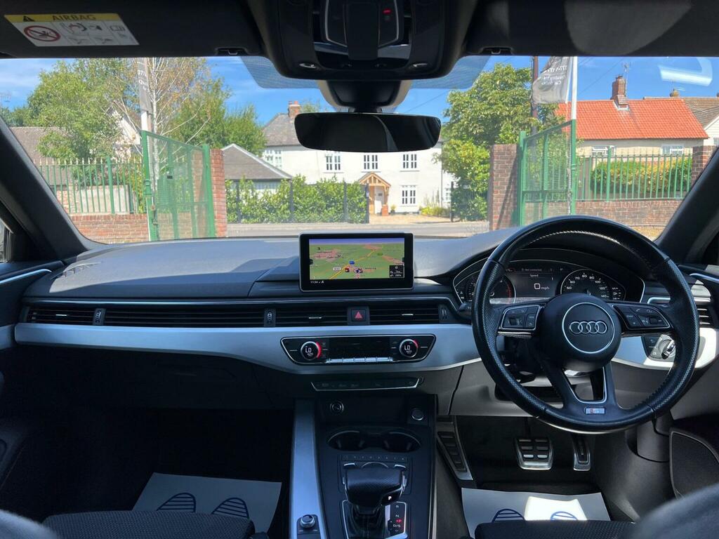 Audi A4 2.0 Tfsi S Line S Tronic Euro 6 Ss Black #5