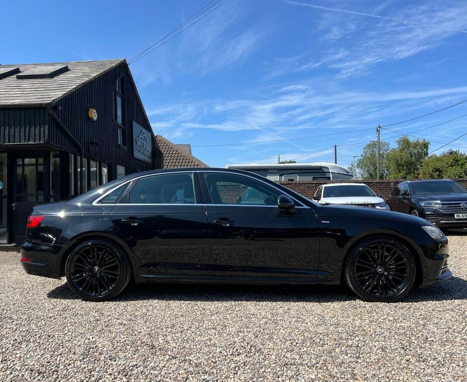 Audi A4 2.0 Tfsi S Line S Tronic Euro 6 Ss Black #6