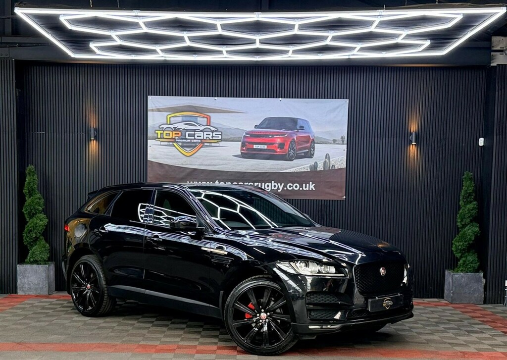 Jaguar F-Pace Suv 2.0 D240 Portfolio 2017 Black