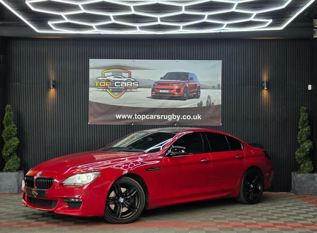 BMW 6 Series Gran Coupe Saloon 3.0 640D M Sport Gran Coupe 2015 Red #2