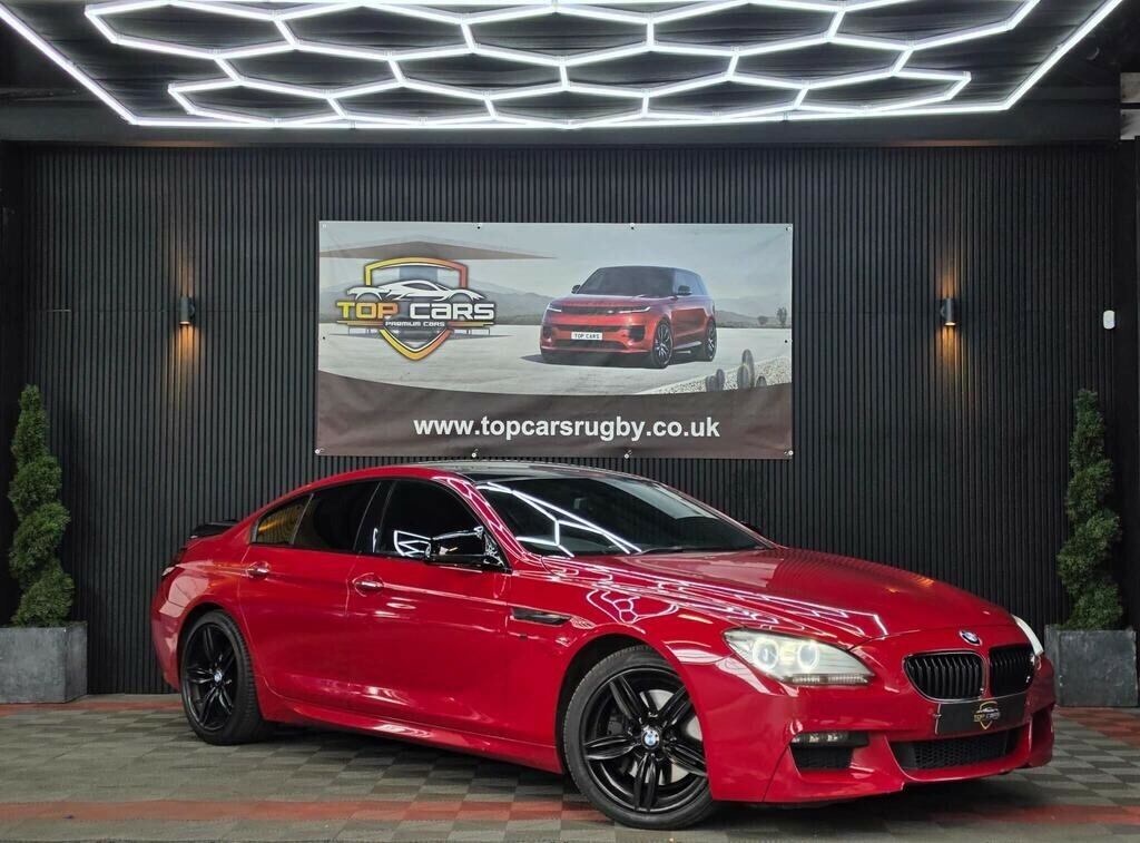BMW 6 Series Gran Coupe Saloon 3.0 640D M Sport Gran Coupe 2015 Red
