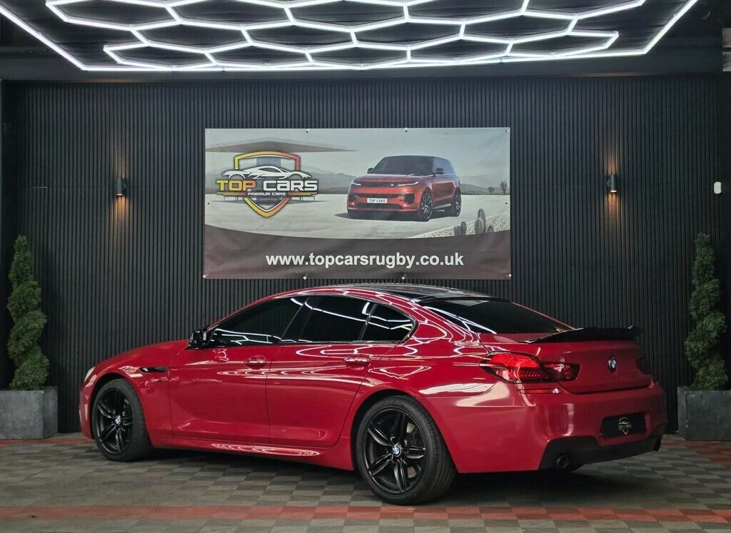 BMW 6 Series Gran Coupe Saloon 3.0 640D M Sport Gran Coupe 2015 Red #6