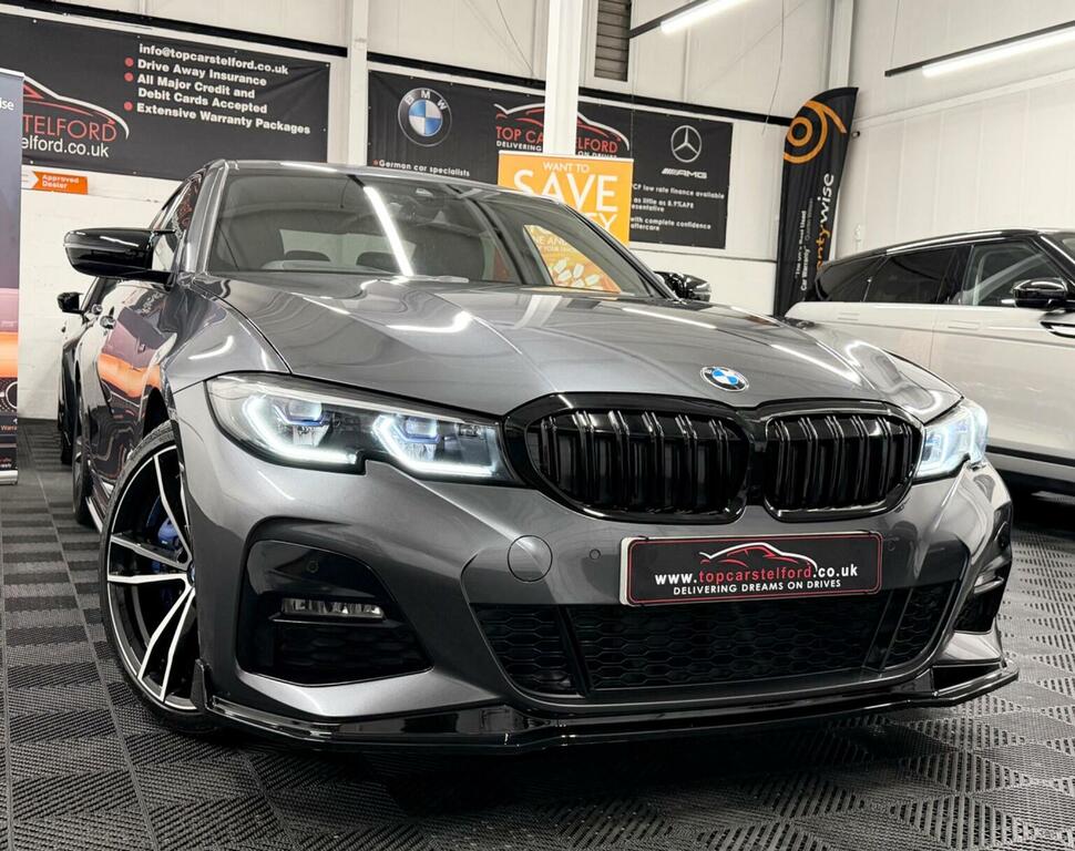 BMW 3 Series Saloon 3.0 330D Mht M Sport Euro 6 Ss Grey
