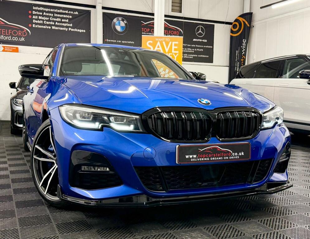BMW 3 Series Saloon 2.0 320D M Sport Euro 6 Ss 201 Blue