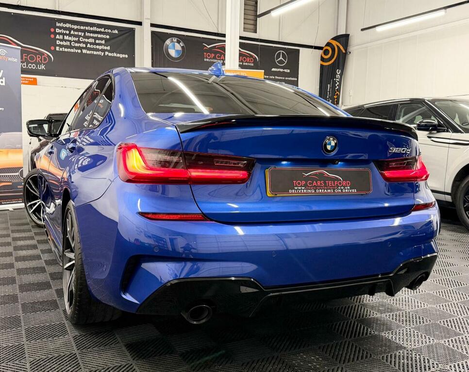 BMW 3 Series Saloon 2.0 320D M Sport Euro 6 Ss 201 NH19HZS Blue #5