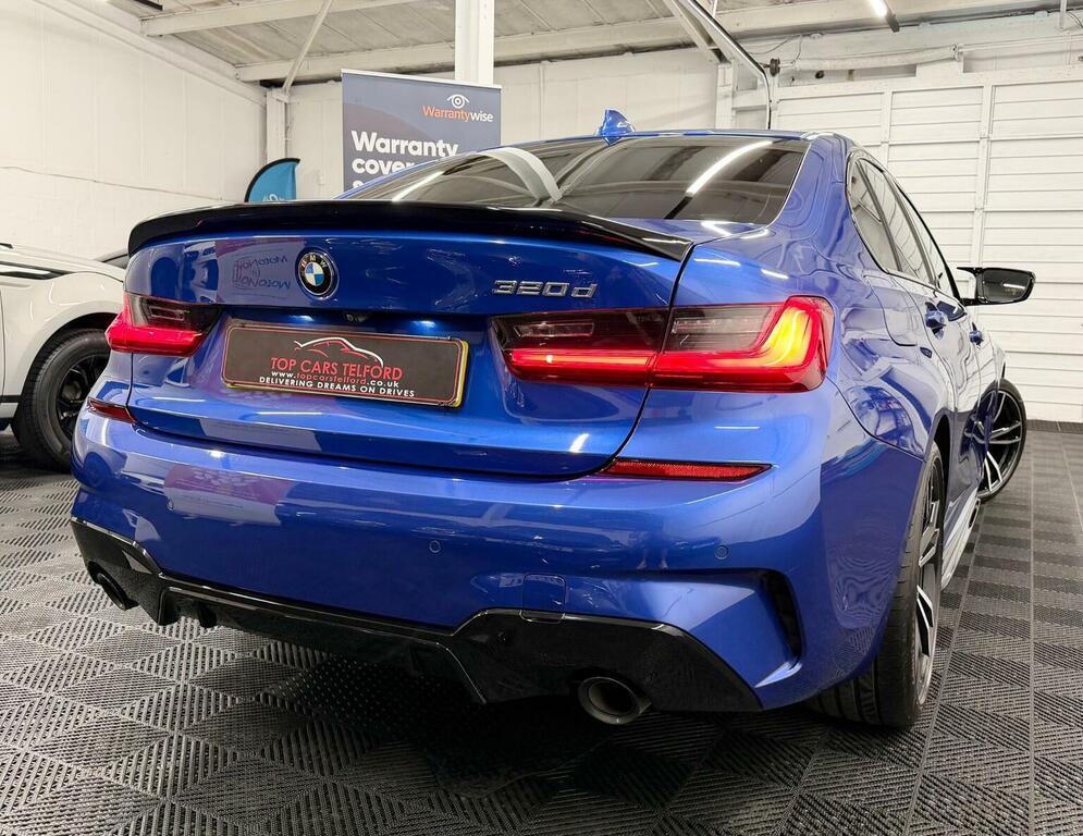 BMW 3 Series Saloon 2.0 320D M Sport Euro 6 Ss 201 NH19HZS Blue #6