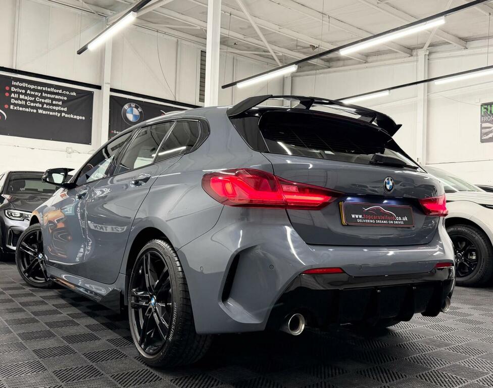 BMW 1 Series Hatchback 2.0 118D M Sport Lcp Euro 6 Ss OU22TXH Grey #4