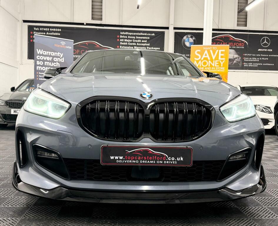 BMW 1 Series Hatchback 2.0 118D M Sport Lcp Euro 6 Ss OU22TXH Grey #2