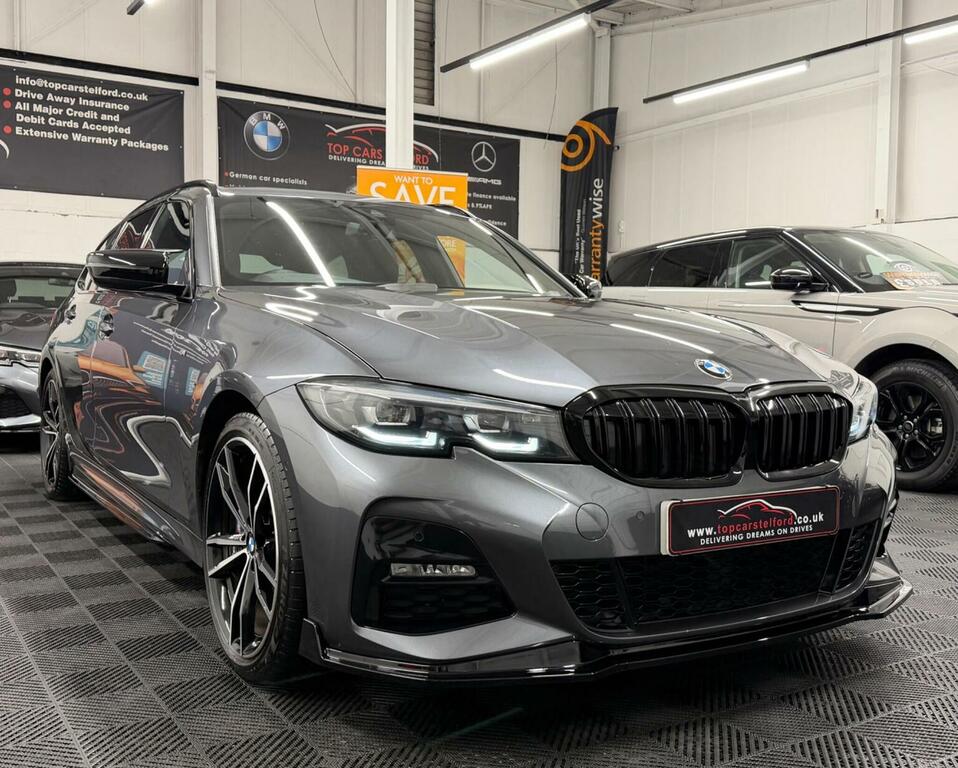 BMW 3 Series Estate 3.0 330D Mht M Sport Touring Xdrive Eu HN21XVV Grey #3