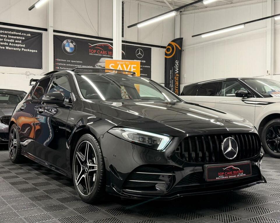 Mercedes-Benz A Class Hatchback 2.0 A35 Amg Premium Plus Spds Dct 4Mat CR19KVX Black