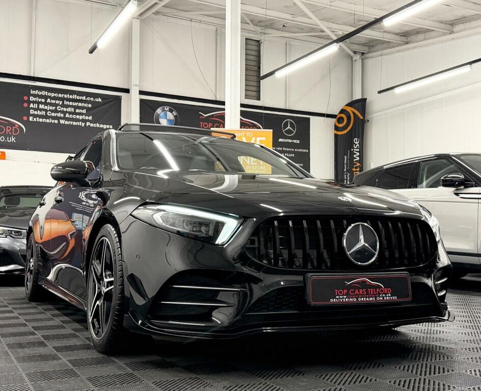 Mercedes-Benz A Class Hatchback 2.0 A35 Amg Premium Plus Spds Dct 4Mat CR19KVX Black #5