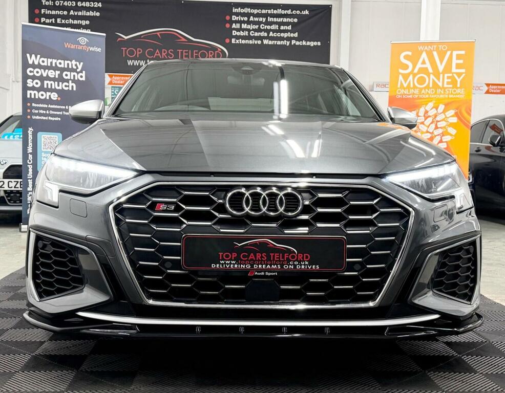 Audi S3 2.0 Tfsi S Tronic Quattro Euro 6 Ss Grey