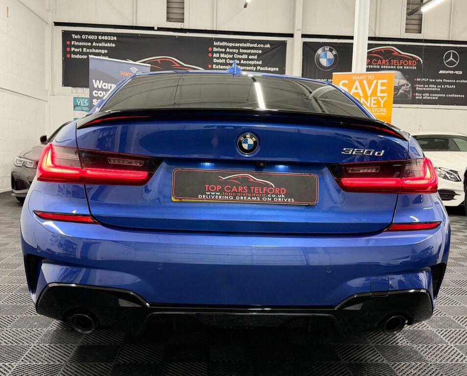 BMW 3 Series 2.0 320D M Sport Euro 6 Ss Blue #2