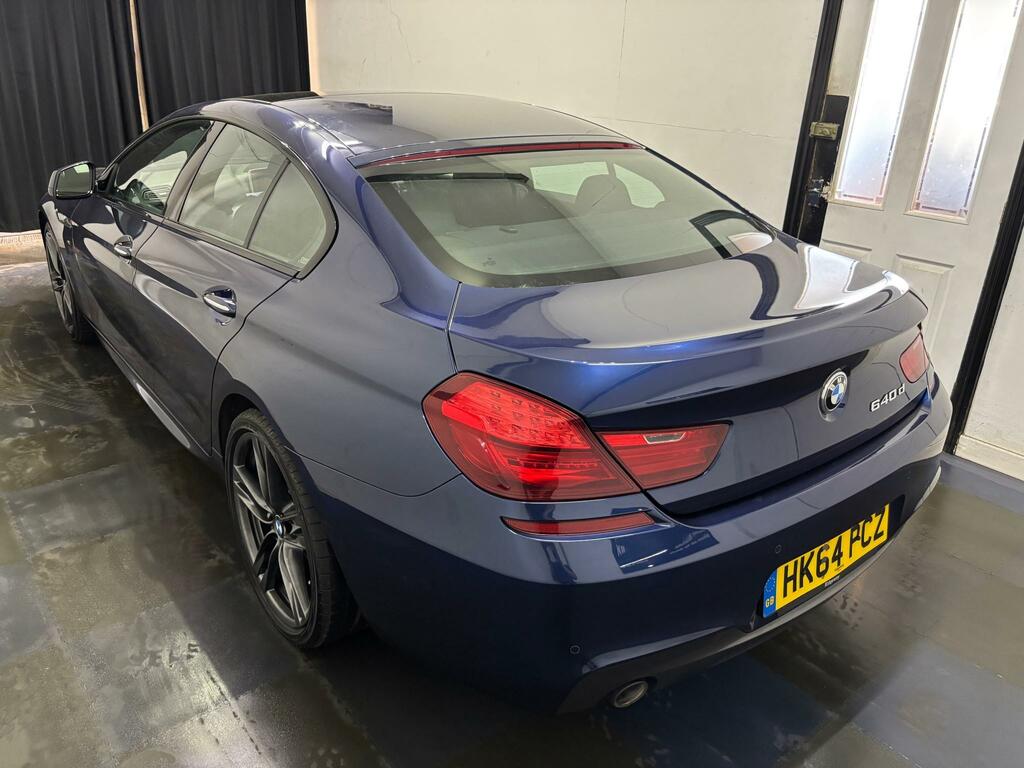 BMW 6 Series Gran Coupe Saloon 3.0 640D M Sport Saloon Eur Silver #9