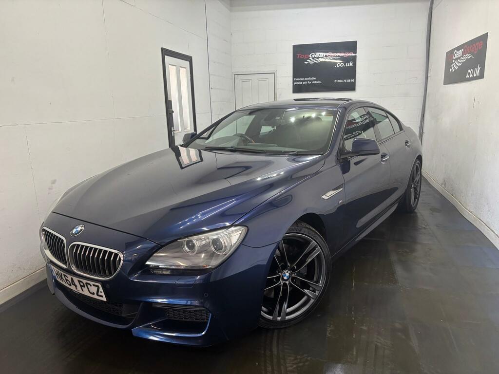 BMW 6 Series Gran Coupe 640D M Sport Gran Coupe Blue #2