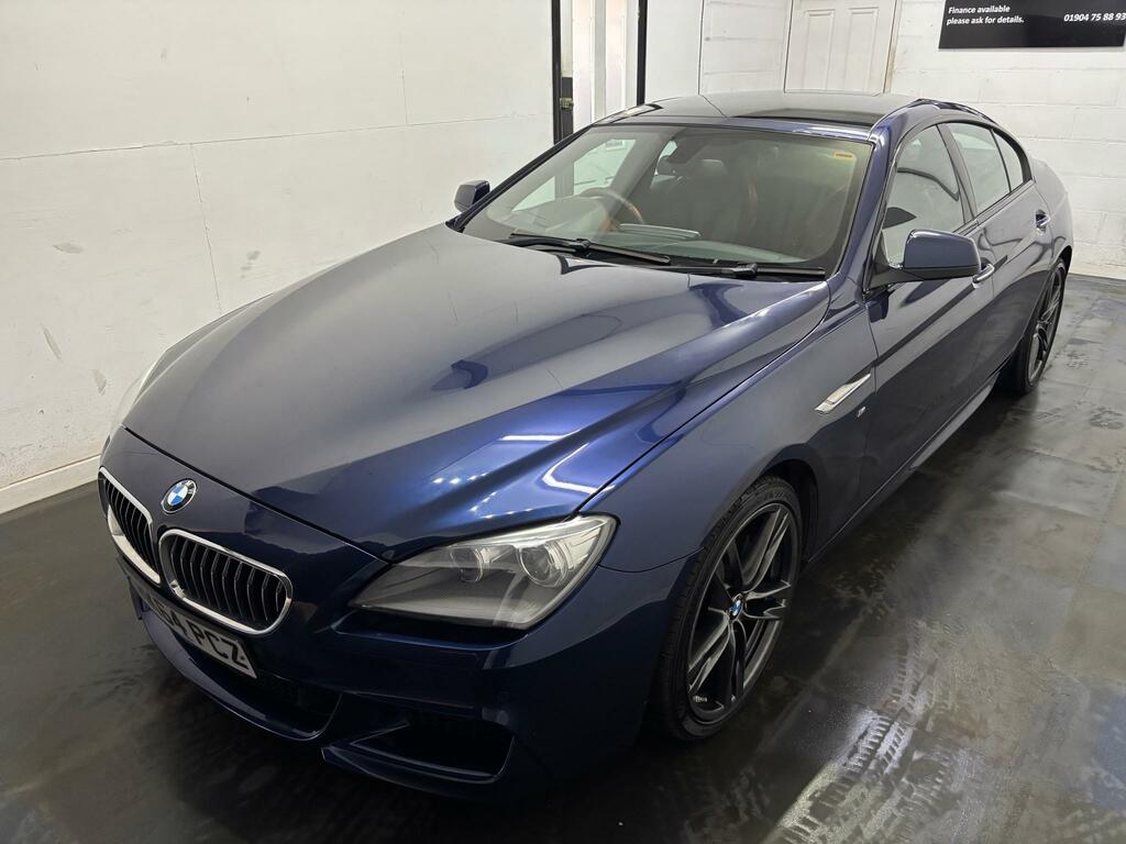 BMW 6 Series Gran Coupe 640D M Sport Gran Coupe Blue #6
