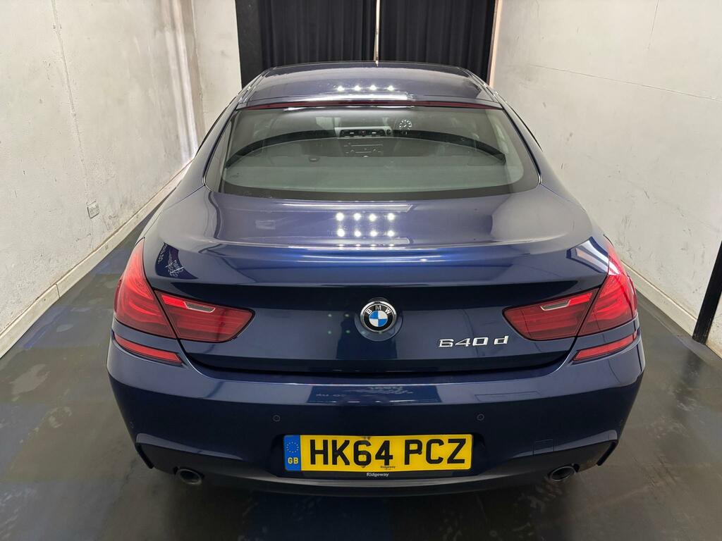 BMW 6 Series Gran Coupe Saloon 3.0 640D M Sport Saloon Eur Silver #8