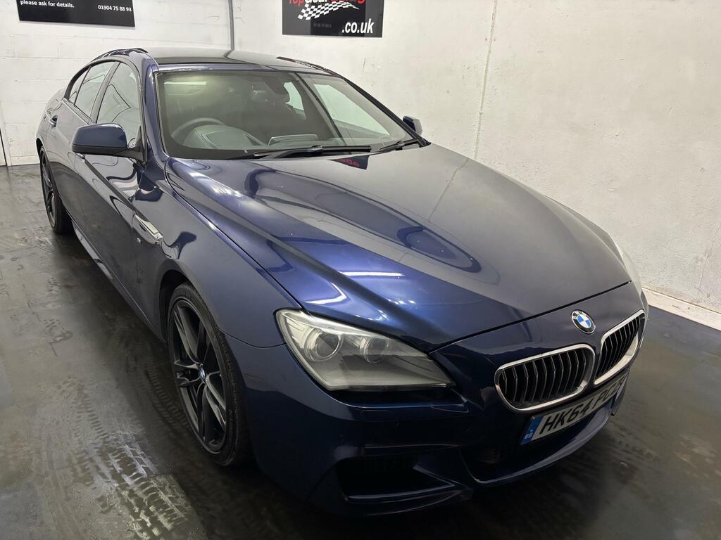 BMW 6 Series Gran Coupe Saloon 3.0 640D M Sport Saloon Eur Silver #12