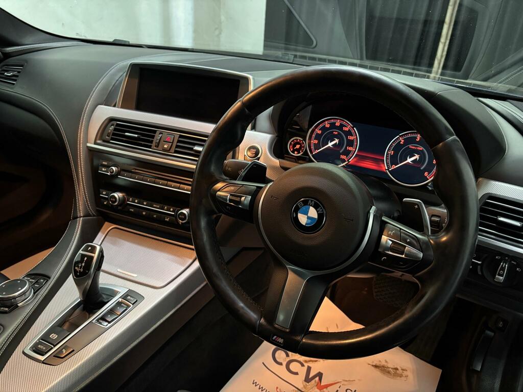 BMW 6 Series Gran Coupe Saloon 3.0 640D M Sport Saloon Eur Silver #11