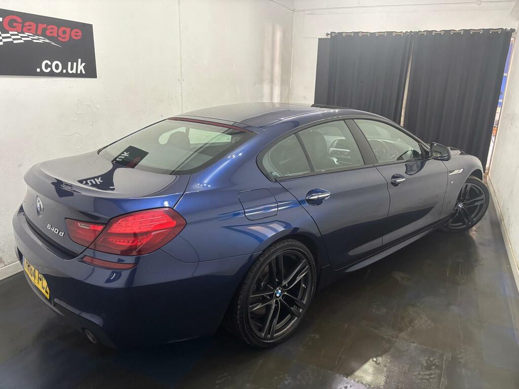 BMW 6 Series Gran Coupe 640D M Sport Gran Coupe Blue #3