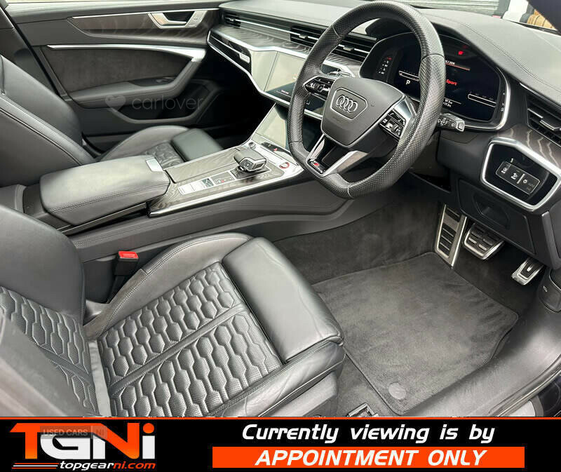 Audi RS6 Audi Rs 6 Avant Carbon Black 600 Ps Tiptronic Grey #27