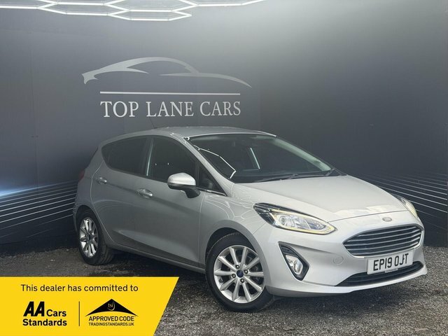 Ford Fiesta 2019 1.0T Ecoboost Titanium Euro 6 Ss Silver