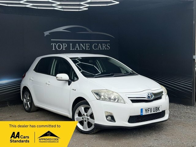 Toyota Auris 2011 1.8 Vvt-h T Spirit Cvt Euro 5 Ss White