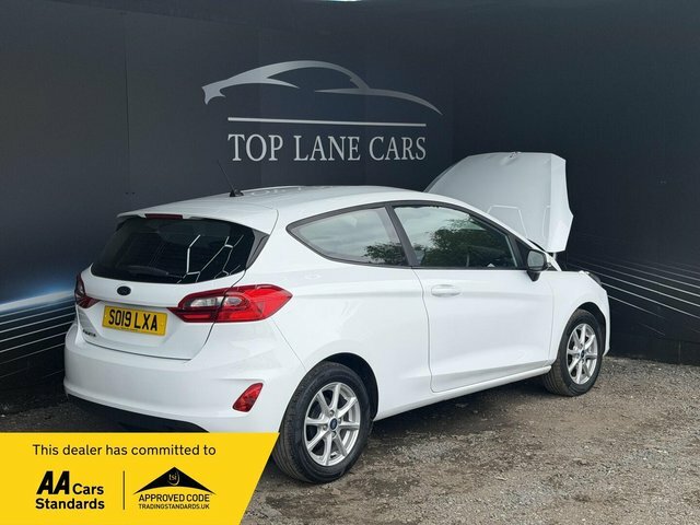 Ford Fiesta 2019 1.1 Ti-vct Zetec Euro 6 Ss White